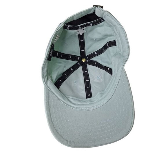 Adidas Ball Cap Hat Adjustable Back Light Blue Green Womens One Size - Picture 4 of 8